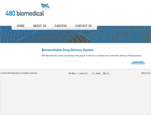 Tablet Screenshot of 480biomedical.com